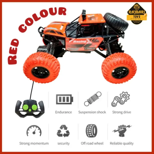 2.4G R.C Off-Road Monster Remote Control Car For Kids - Image 3