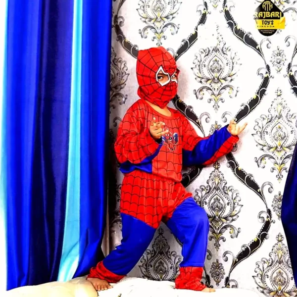 Comfortable & Fancy Spiderman Dress Costume for  Kids