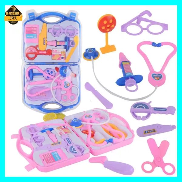 Doctors Playset Kit for Children Medical Case Nurse Toys